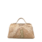 Mira Vintage Map Print Leather