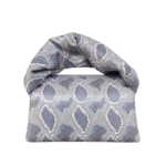 Nury XO Denim & Grey Python Print