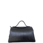 Mira Black Python Skin w Shiny Black nappa