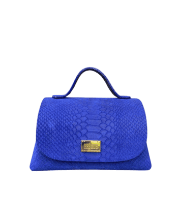 Mira XO Royal Blue Snake Print