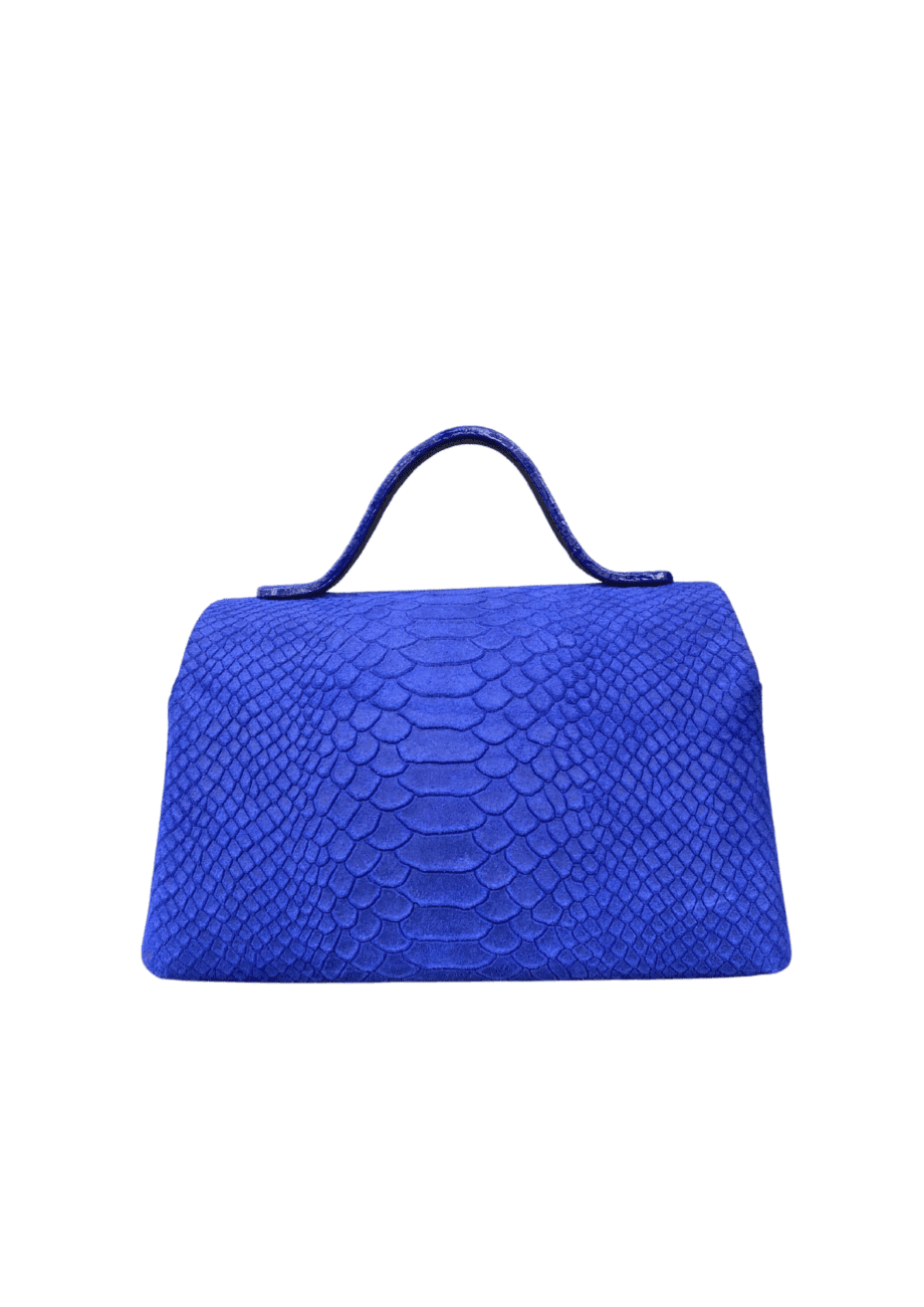Mira XO Royal Blue Snake Print