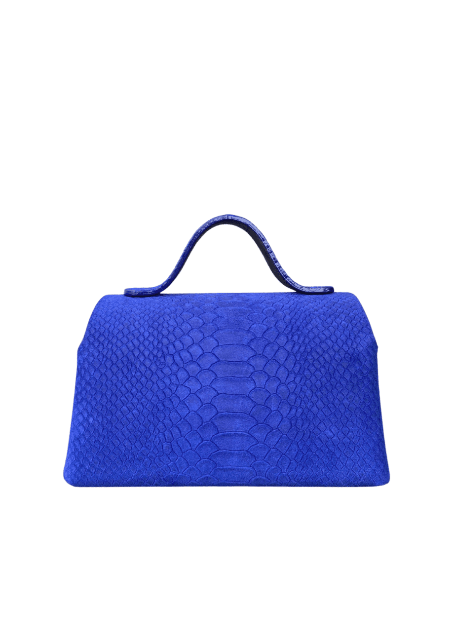 Mira XO Royal Blue Snake Print