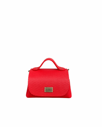 Mira Mini Red Woven Print